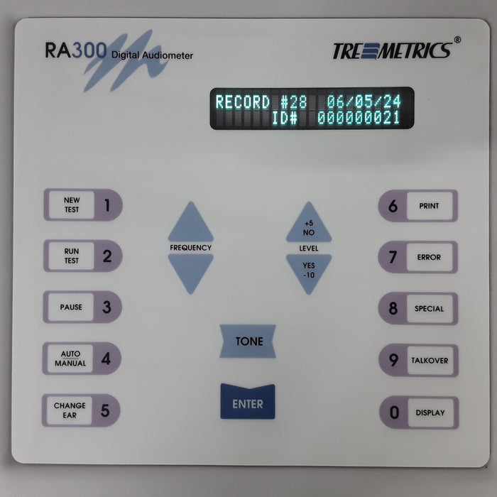 Tremetrics, Inc. RA300 Digital Audiometer Audiometric Sound Chamber AR902