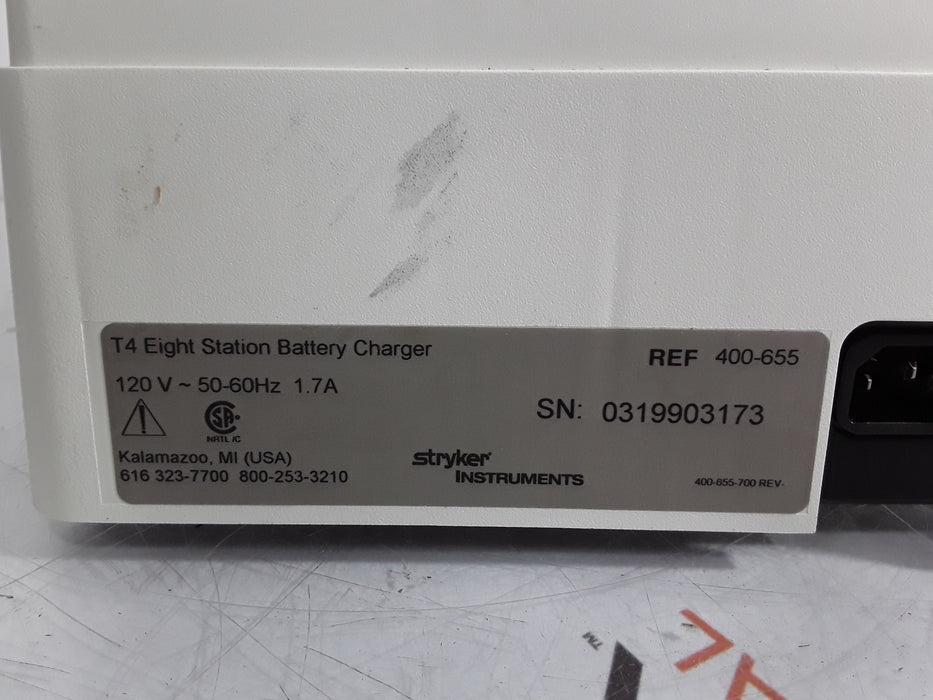 Stryker 400-655 T4 Eight Station Battery Charger