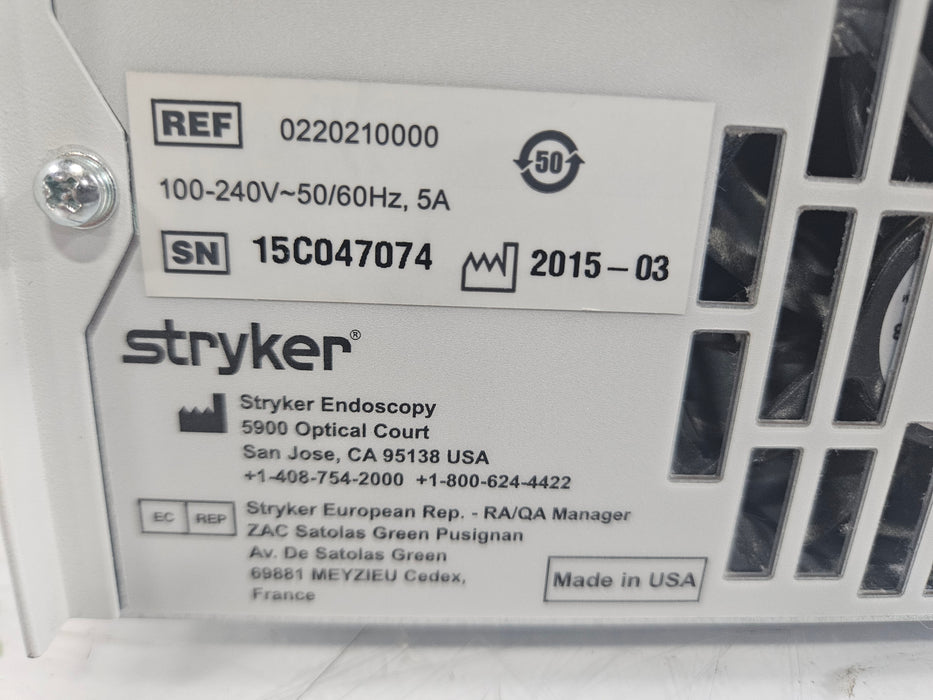 Stryker Stryker L9000 Light Source Rigid Endoscopy reLink Medical