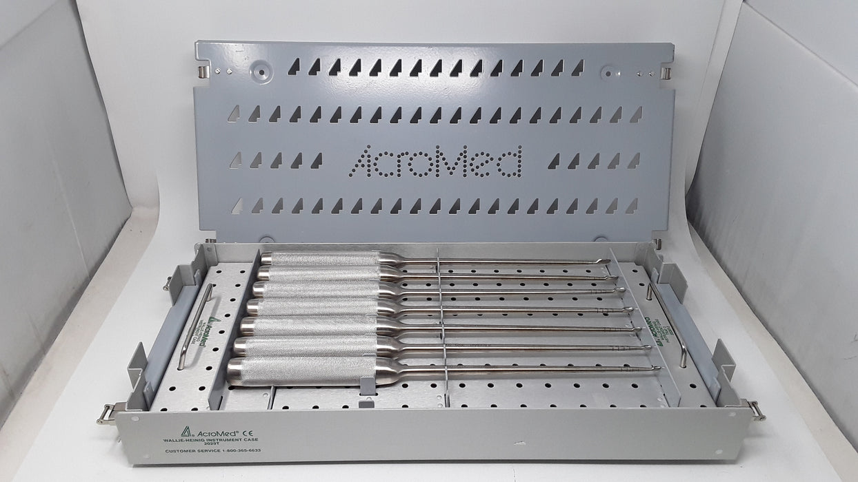 AcroMed 2029T-2 Wallie-Heinig Curette Elevator Osteotome Instrument Set