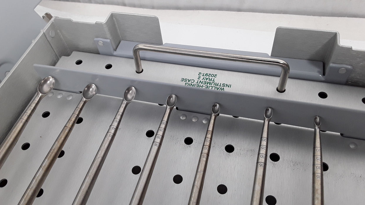 AcroMed 2029T-2 Wallie-Heinig Curette Elevator Osteotome Instrument Set