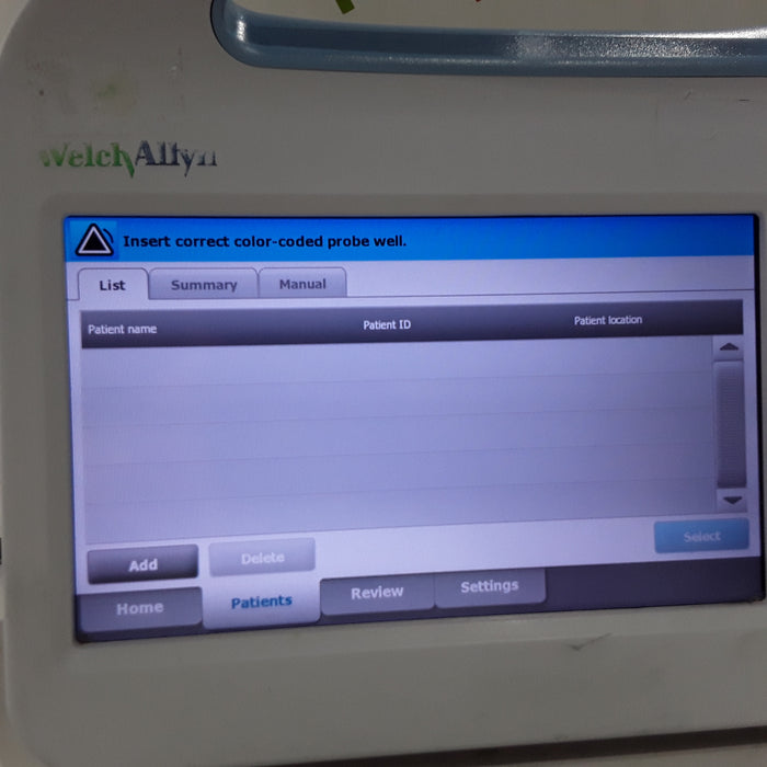Welch Allyn Connex 6500 - Masimo SpO2, SureTemp Vital Signs Monitor