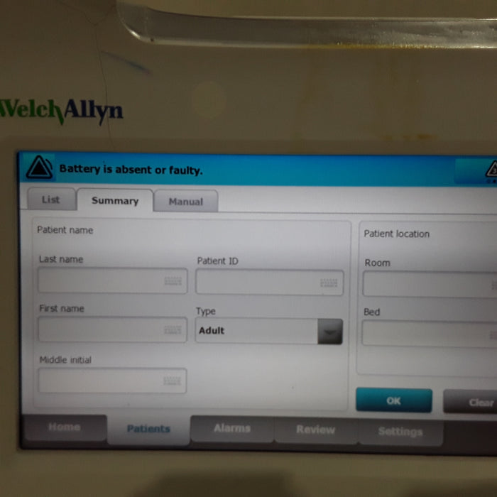 Welch Allyn Connex 6500 - Masimo SpO2, SureTemp Vital Signs Monitor