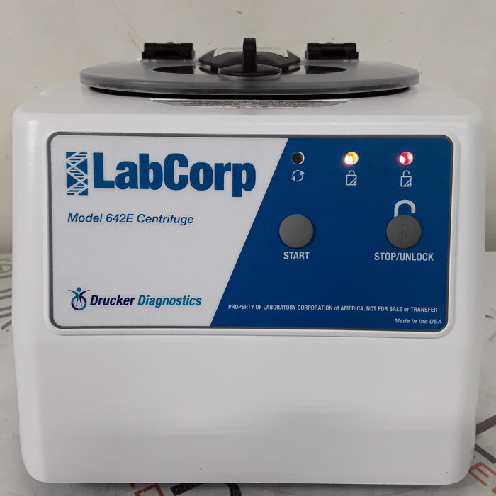 Drucker Diagnostics LabCorp 642E Centrifuge