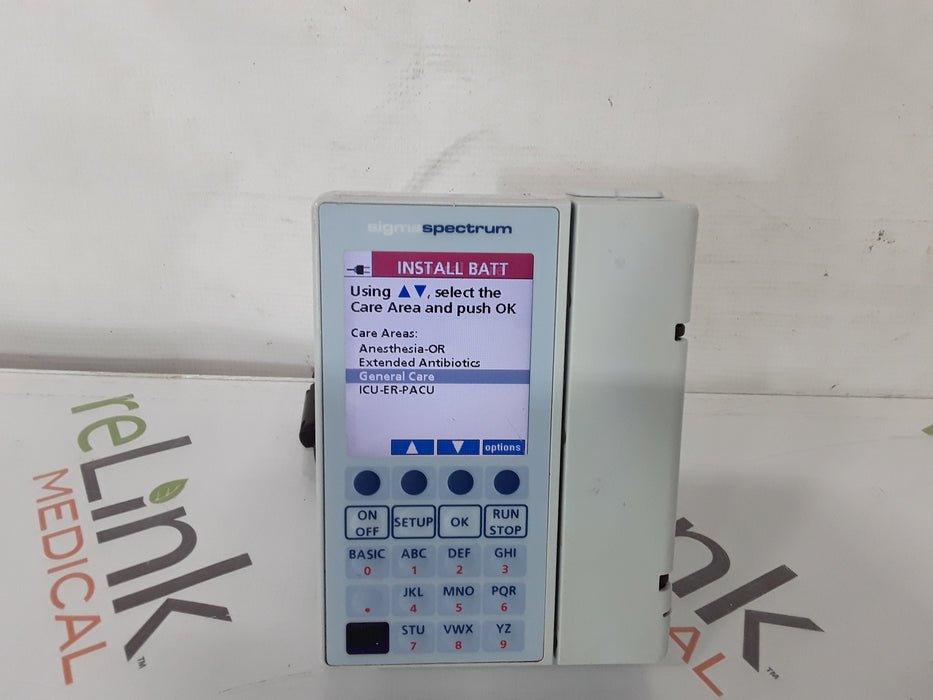 Baxter Sigma Spectrum 6.05.14 without Battery Infusion Pump