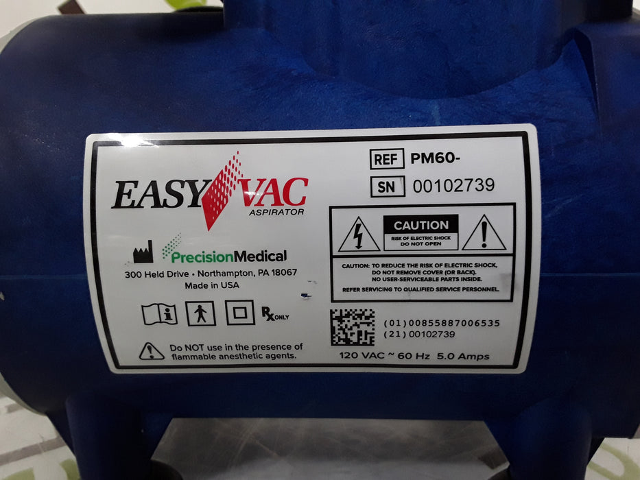 Precision Medical Devices, Inc. EasyVac PM60 Suction Machine