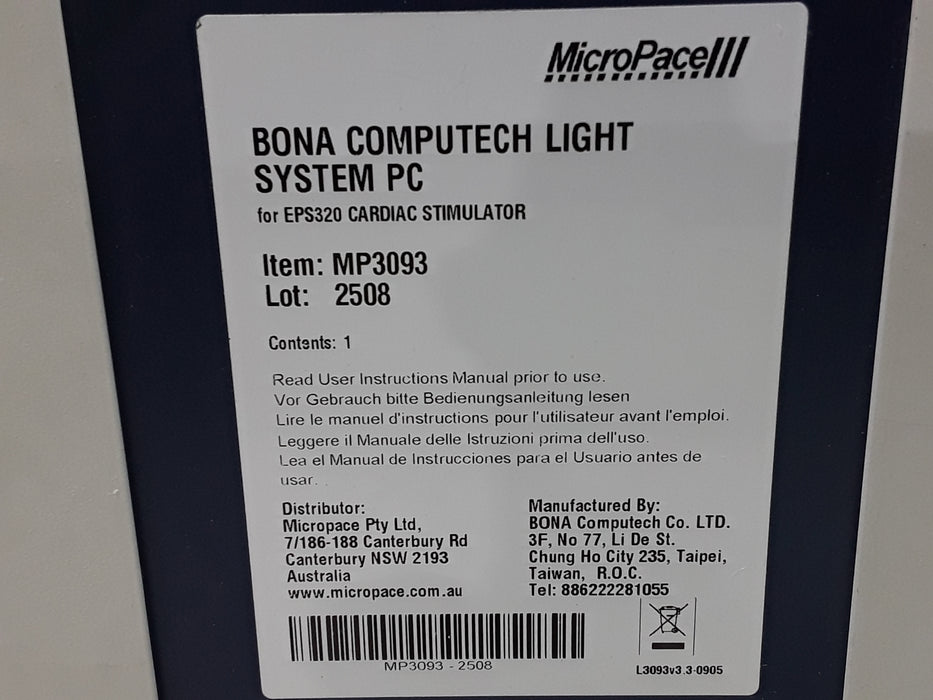 Micropace Bona Computech Light System PC