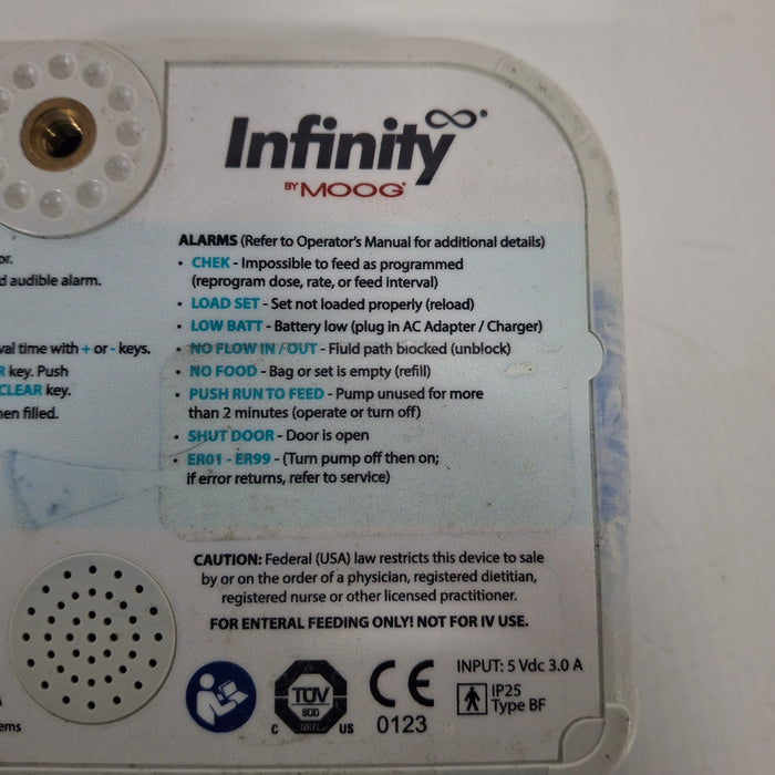 Moog Medical Infinity Enteral Feeding Pump