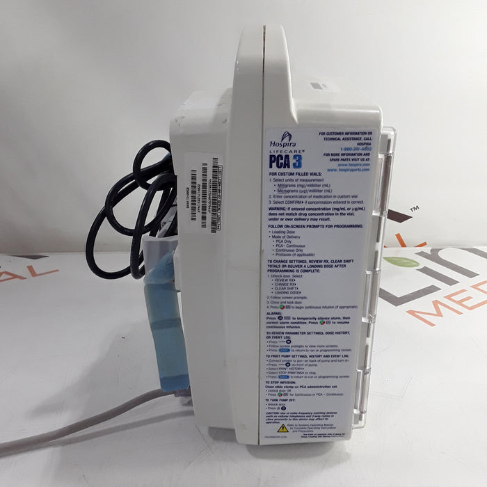 Hospira Lifecare PCA 3 Syringe Infusion Pump