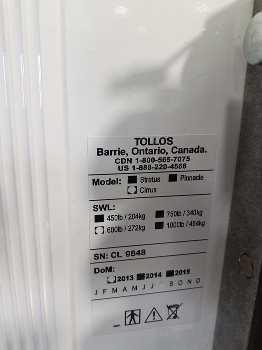 Tollos Cirrus 600 Ceiling Lift