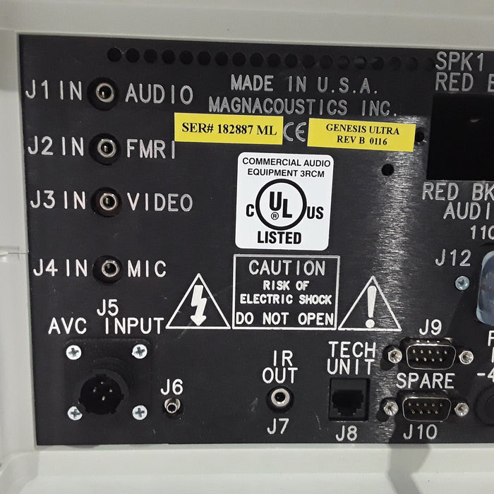 Magnacoustics Genesis Ultra MRI Music/Communication Control Box