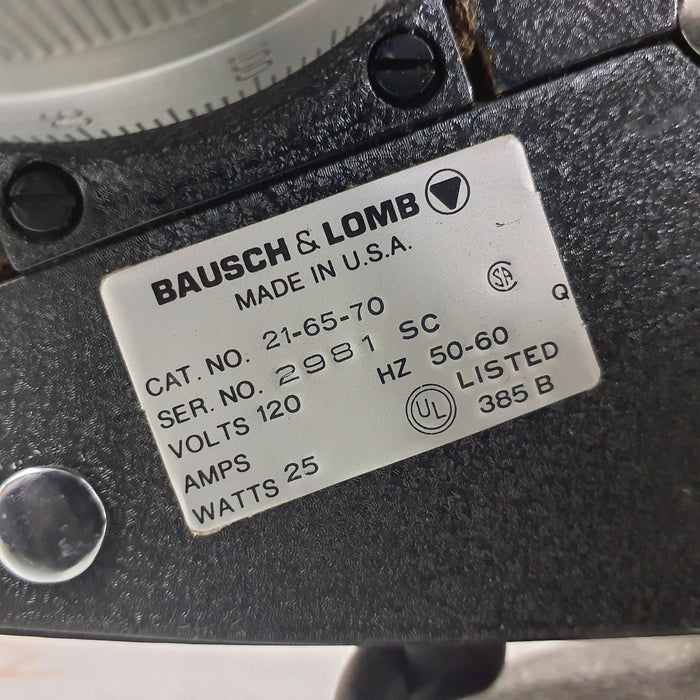 Bausch and Lomb 21-65-70 Lensometer