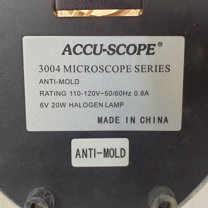 Accu-Scope Incorporated 3004 Binocular Microscope