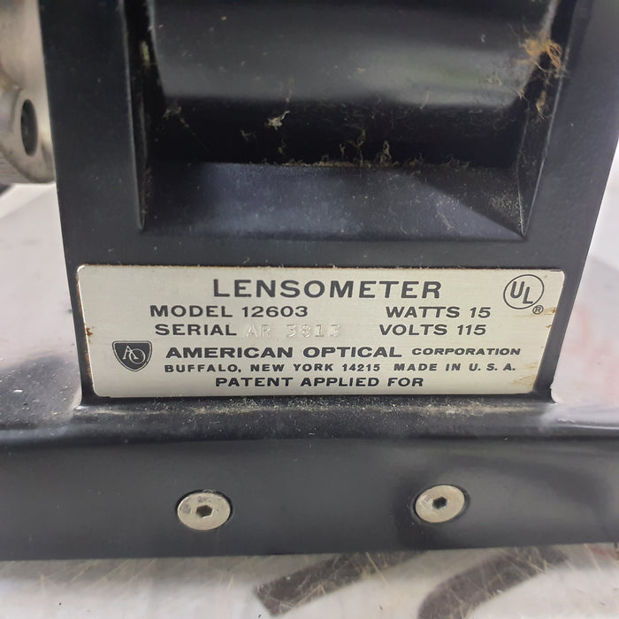American Optical Lensometer