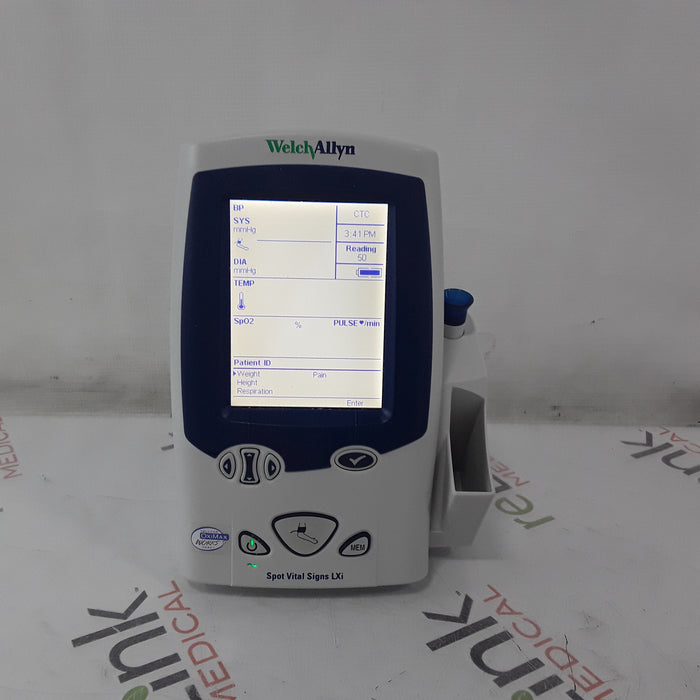 Welch Allyn Spot LXi - NIBP, SureTemp Plus, Nellcor SpO2 Vital Signs Monitor