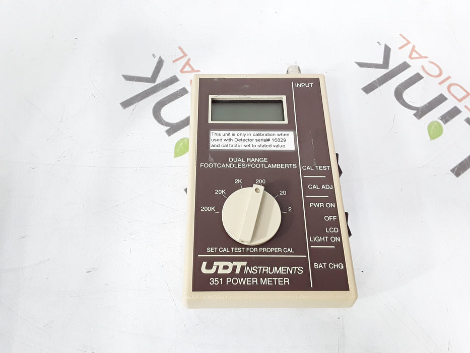 UDT Instruments 351 Power Meter