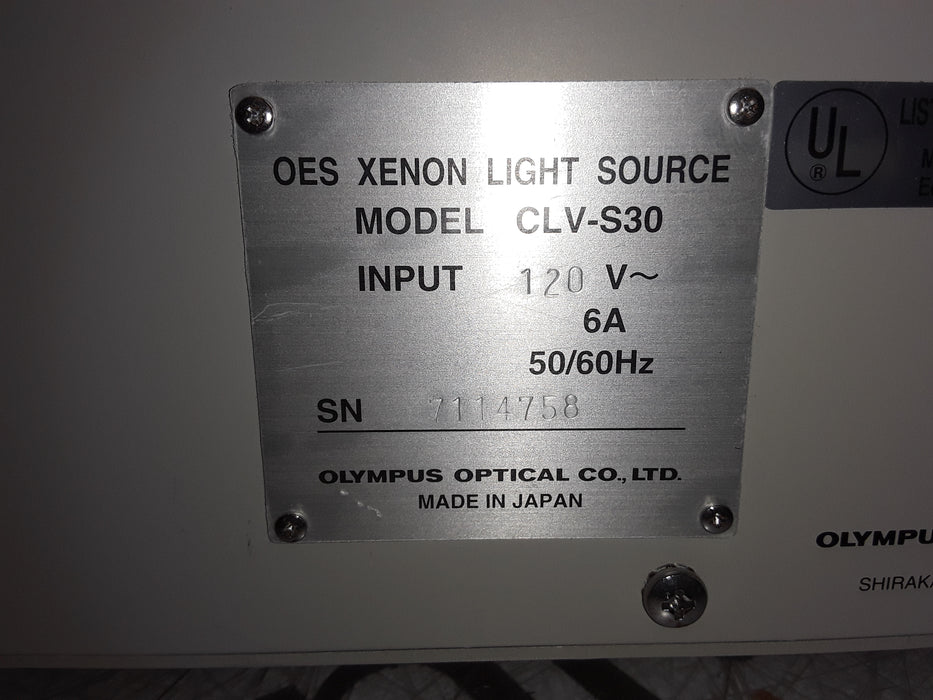 Olympus CLV-S30 Light Source
