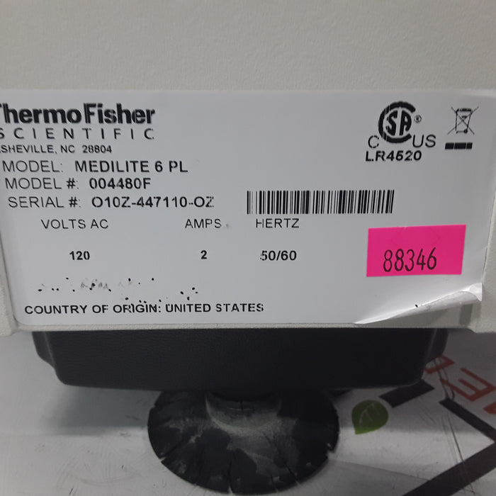 Thermo Scientific IEC MEDILITE 6 PL 004480F Microcentrifuge
