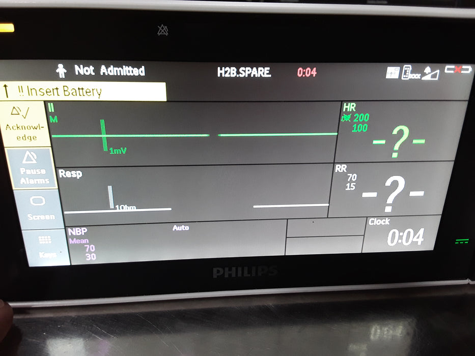 Philips IntelliVue X3 - Nellcor SpO2 Transport Patient Monitor