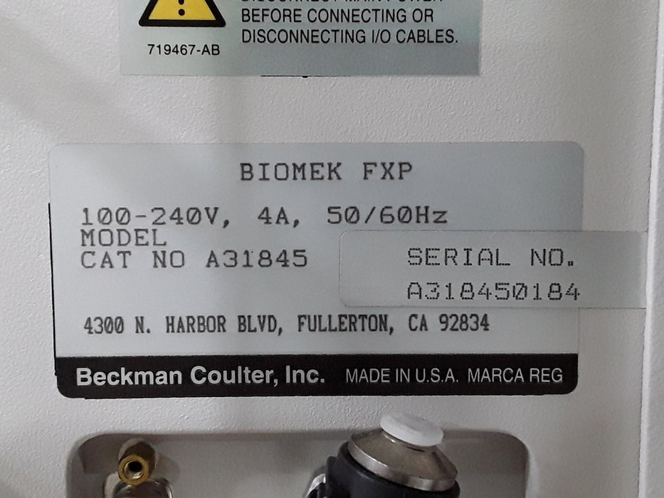 Beckman Coulter Biomek FXP Liquid Handler