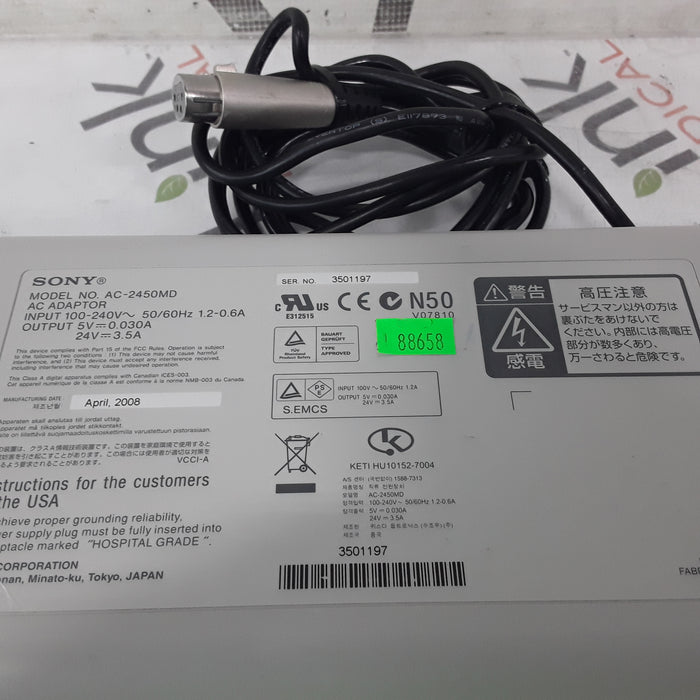 Sony AC-2450MD AC Adapter