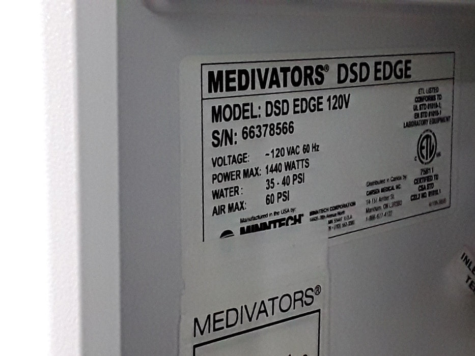 Medivators DSD Edge Endoscope Reprocessor