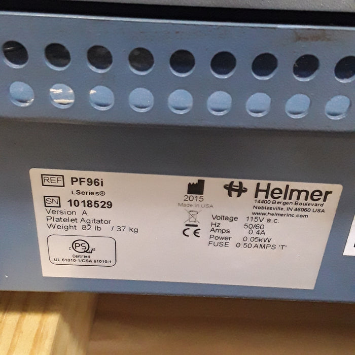 Helmer Inc PF96i Platelet Agitator