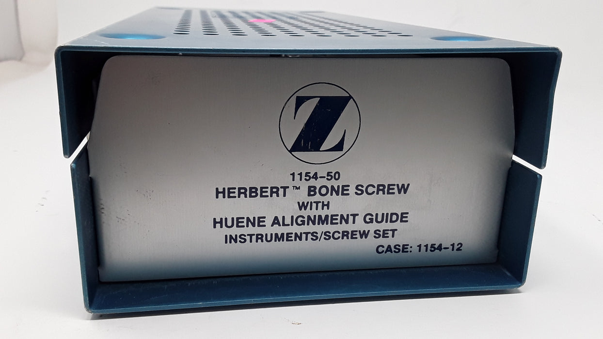 Zimmer 1154-50 Herbert Bone Screw Instrument Screw Set