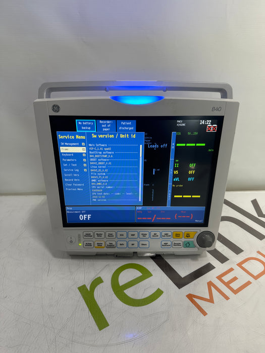 GE Healthcare B40 Patient Monitor