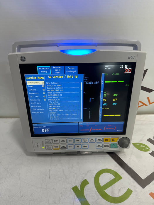 GE Healthcare B40 Patient Monitor