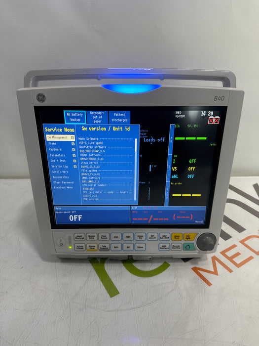 GE Healthcare B40 Patient Monitor