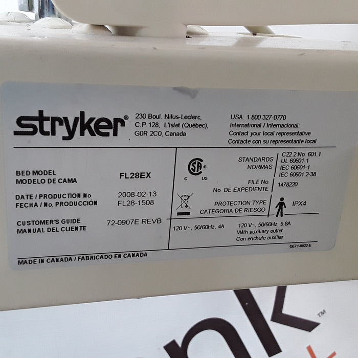Stryker FL28EX Electric Bed GoBed II