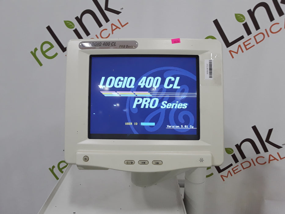 GE Healthcare Logiq 400 CL Pro Series Ultrasound