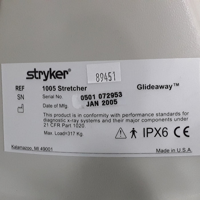Stryker 1005 Stretcher