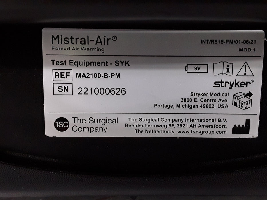 Stryker Mistral-Air Forced Air Warming System