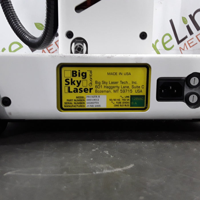 Big Sky Laser Tech, Inc. Prolite II Laser System