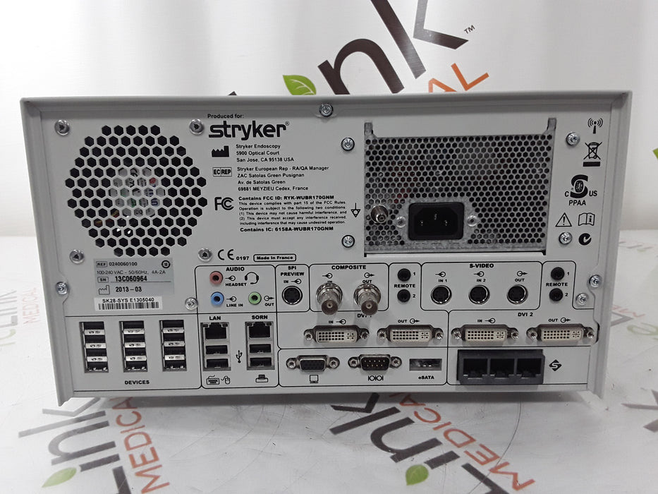 Stryker SDC3 240 060 100 Image Management System