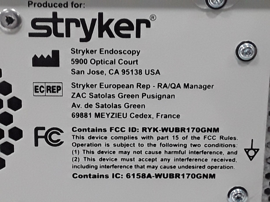 Stryker SDC3 240 060 100 Image Management System