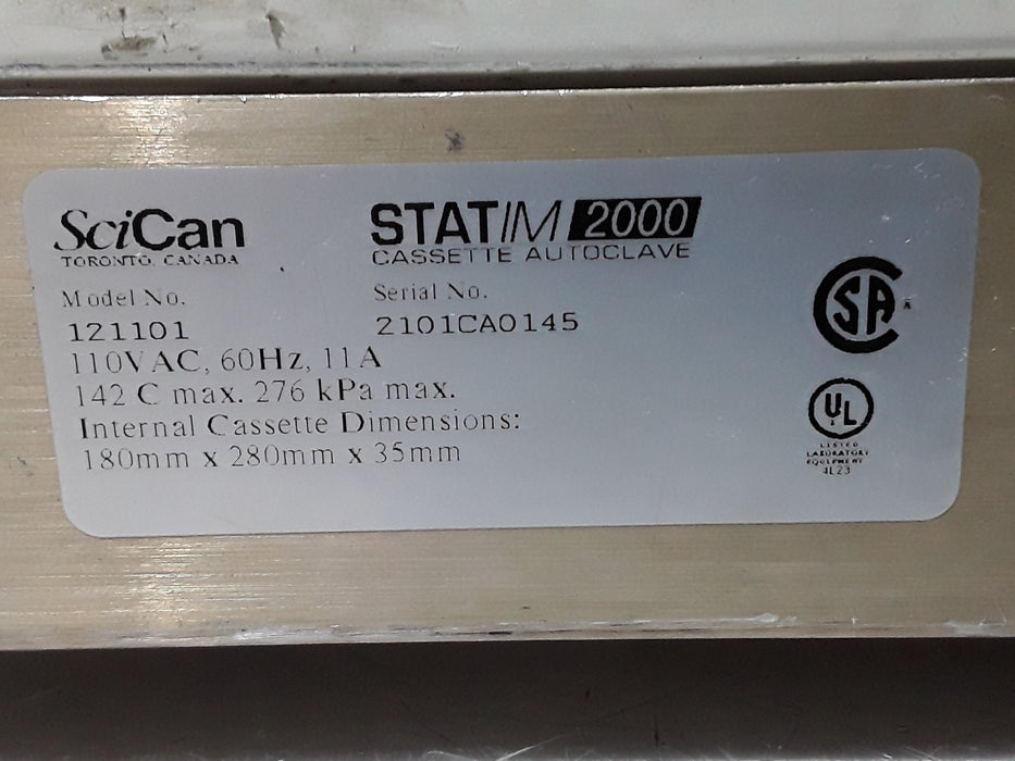 SciCan Statim 2000 Autoclave