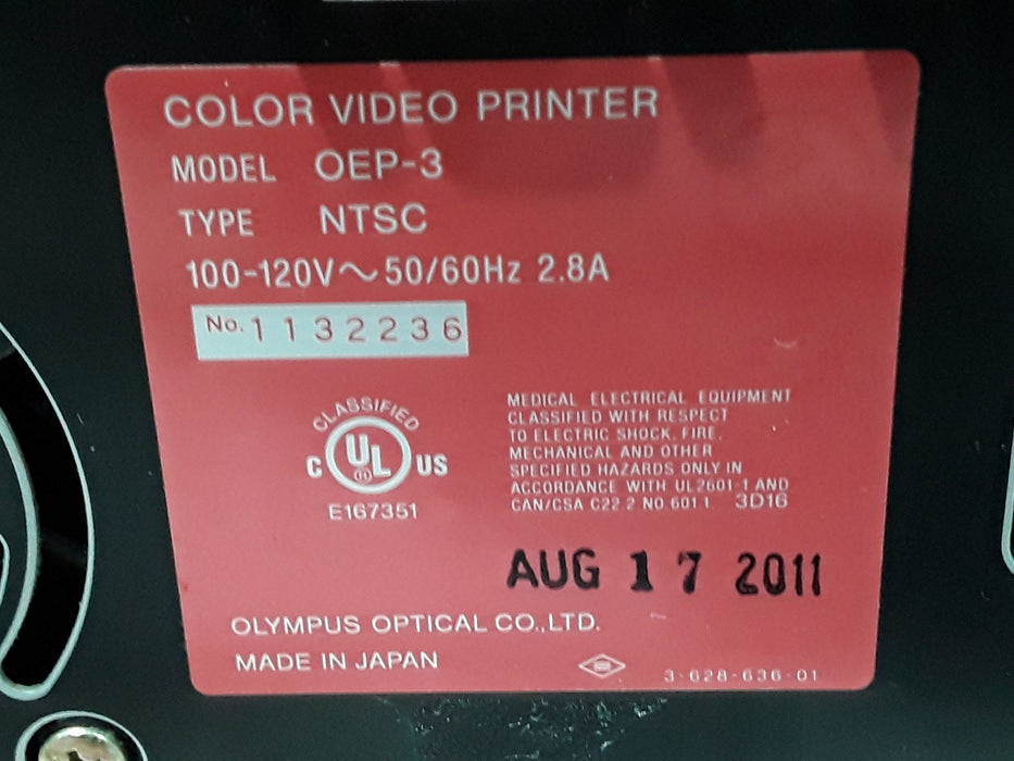 Olympus OEP-3 Color Video Printer