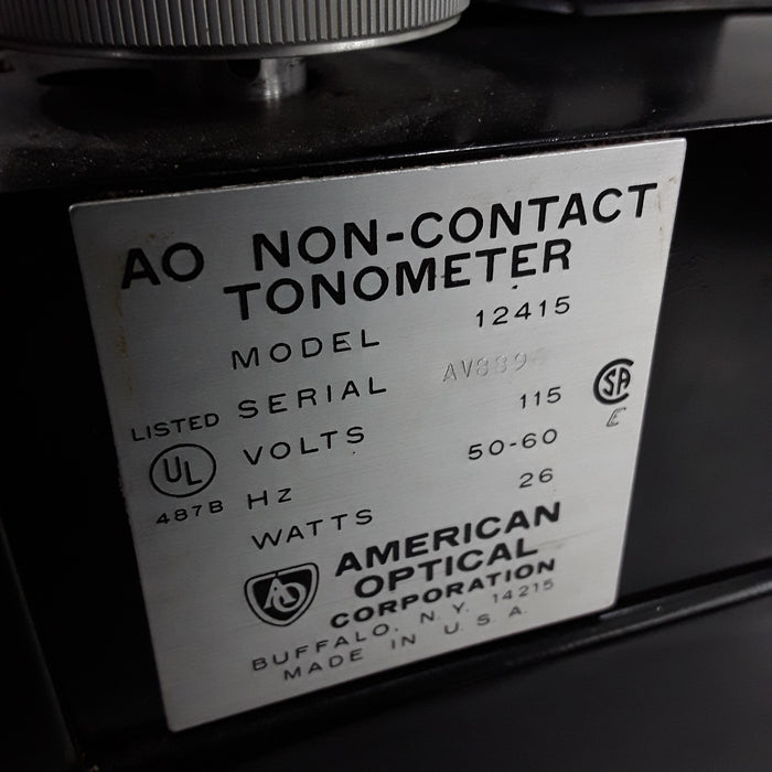 American Optical 12415 Non-Contact Tonometer