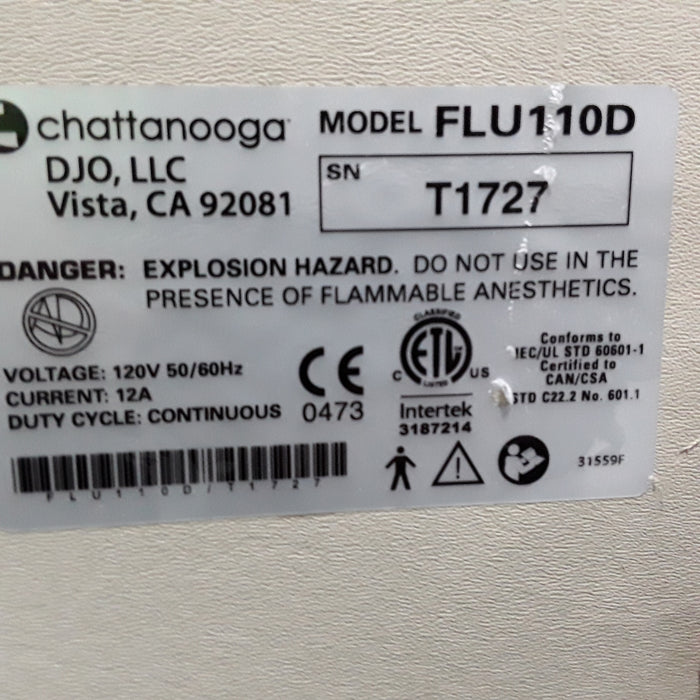 Chattanooga Group Fluidotherapy FLU110D Heat Therapy Unit