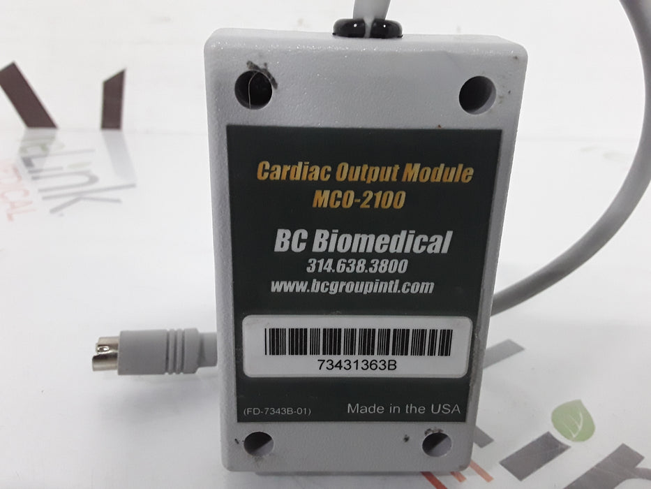 BC Biomedical MCO-2100 Cardiac Output Module