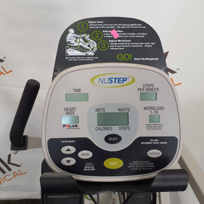 NuStep, Inc. T4 Recumbent Cross Trainer