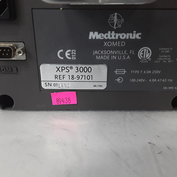 Medtronic XOMED XPS 3000 Shaver Console