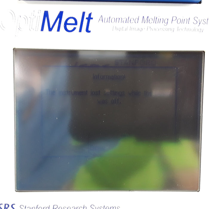 Stanford Research Systems OptiMelt Automated Melting Point System