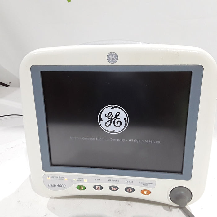 GE Healthcare Dash 4000 - Masimo SpO2 Patient Monitor