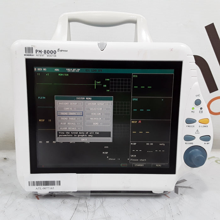 Mindray PM-8000 Express Patient Monitor