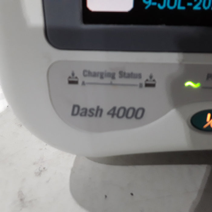 GE Healthcare Dash 4000 - Masimo SpO2 Patient Monitor