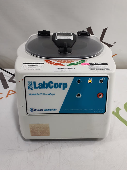 Drucker Diagnostics LabCorp 642E Centrifuge